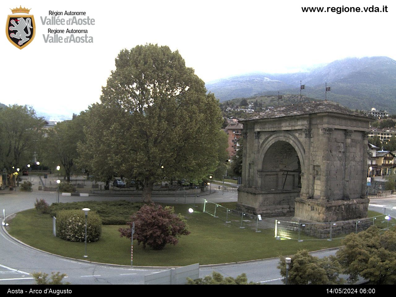 Preview delle webcam di Aosta (AO)