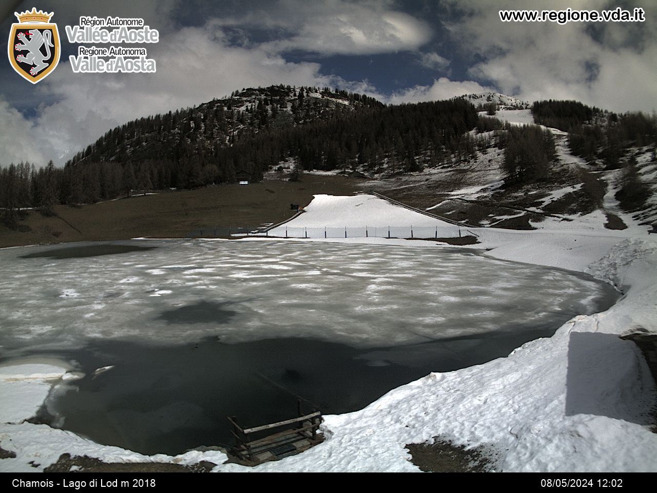 Webcam 2: Lago Lod, altitude 2014.