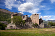 The castle of Fénis