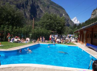 Antey sports area swimming pool