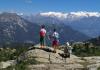 Blick auf das Matterhorn und den Monte Rosa