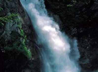 series of waterfalls