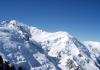 Die französische Seite des Mont Blancs