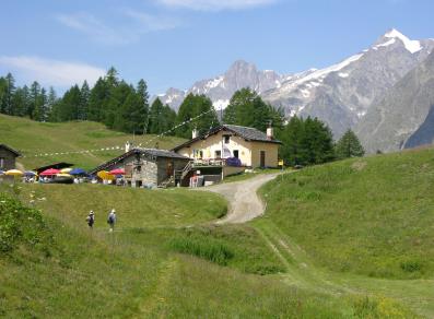 Berghütte rifugio Maison Vieille