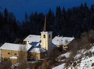 Iglesia de Allein - Invierno