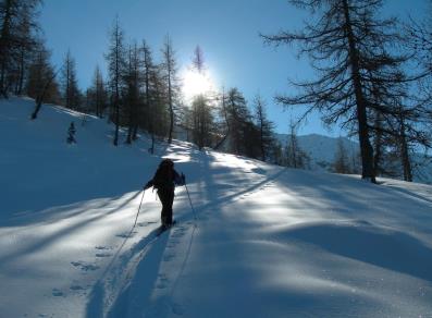 Skitouren am Col Portola