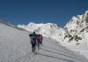 Ski mountaineering to the Chateau Blanc