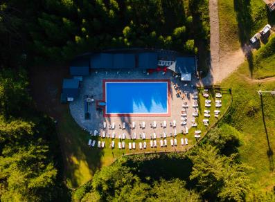 Plan Chécrouit alpine swimming-pool