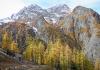 Blick vom Bergwerk Servette - Herbst