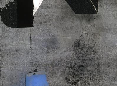 Giuseppe Santomaso
Riappare la memoria, 1986
olio e tecnica mista su tela
cm 162x81