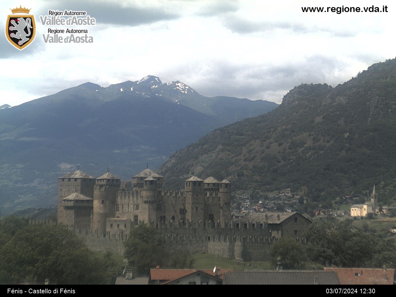 Webcam Fenis, Castello - Regione Valle d´Aosta