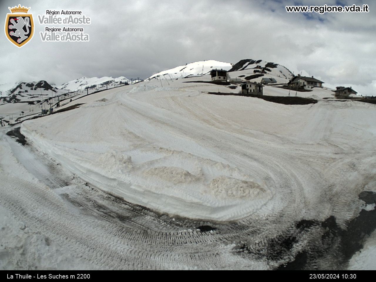 Map of webcams | Aosta Valley