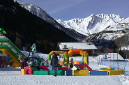Parco giochi sulla neve