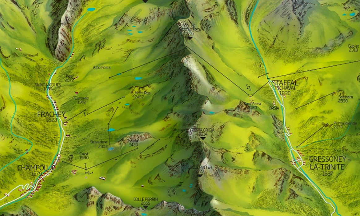 Ski and summer lifts