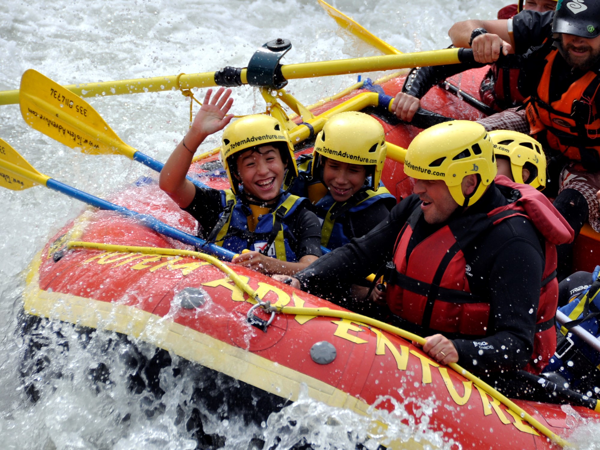 Rafting deu