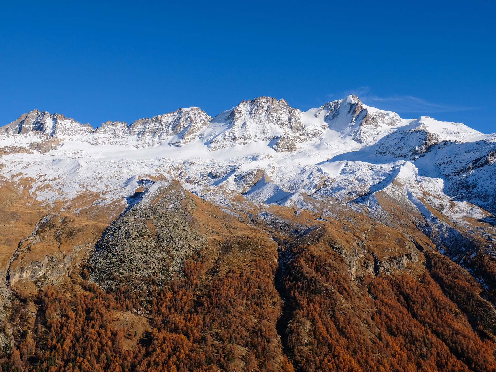 catena Gran Paradiso autunno