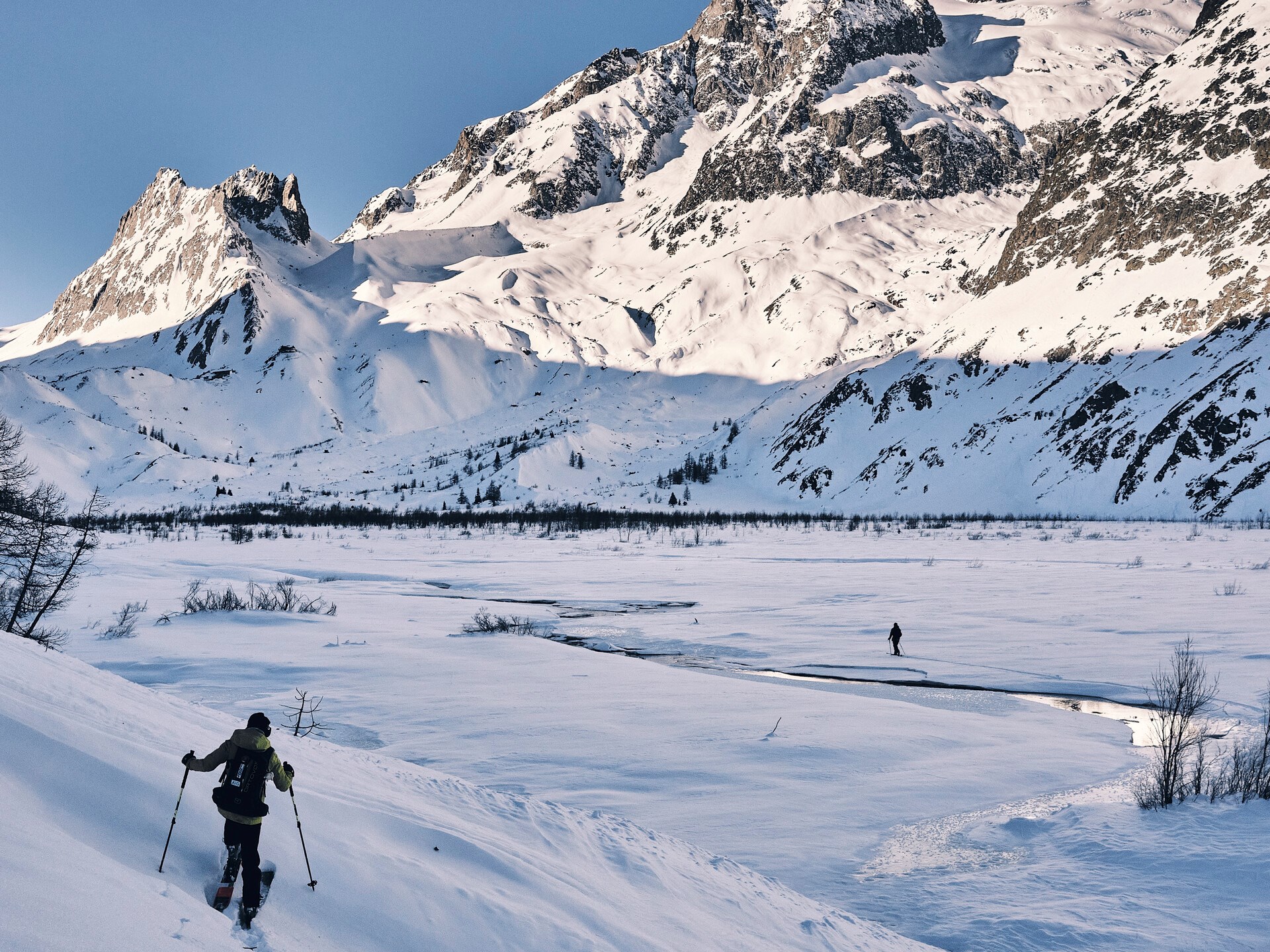 Inverno  in Val Veny