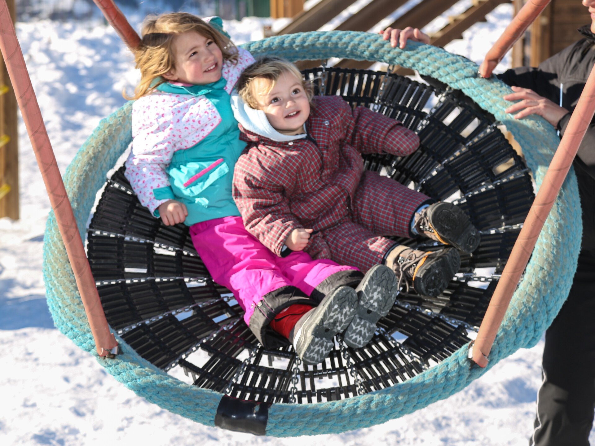 Schnee und Abenteuerparks