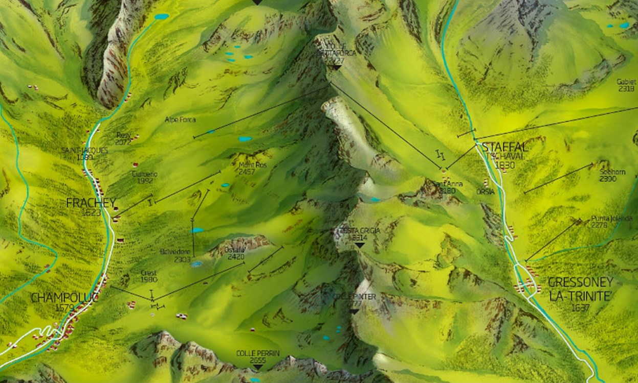 Ski and summer lifts