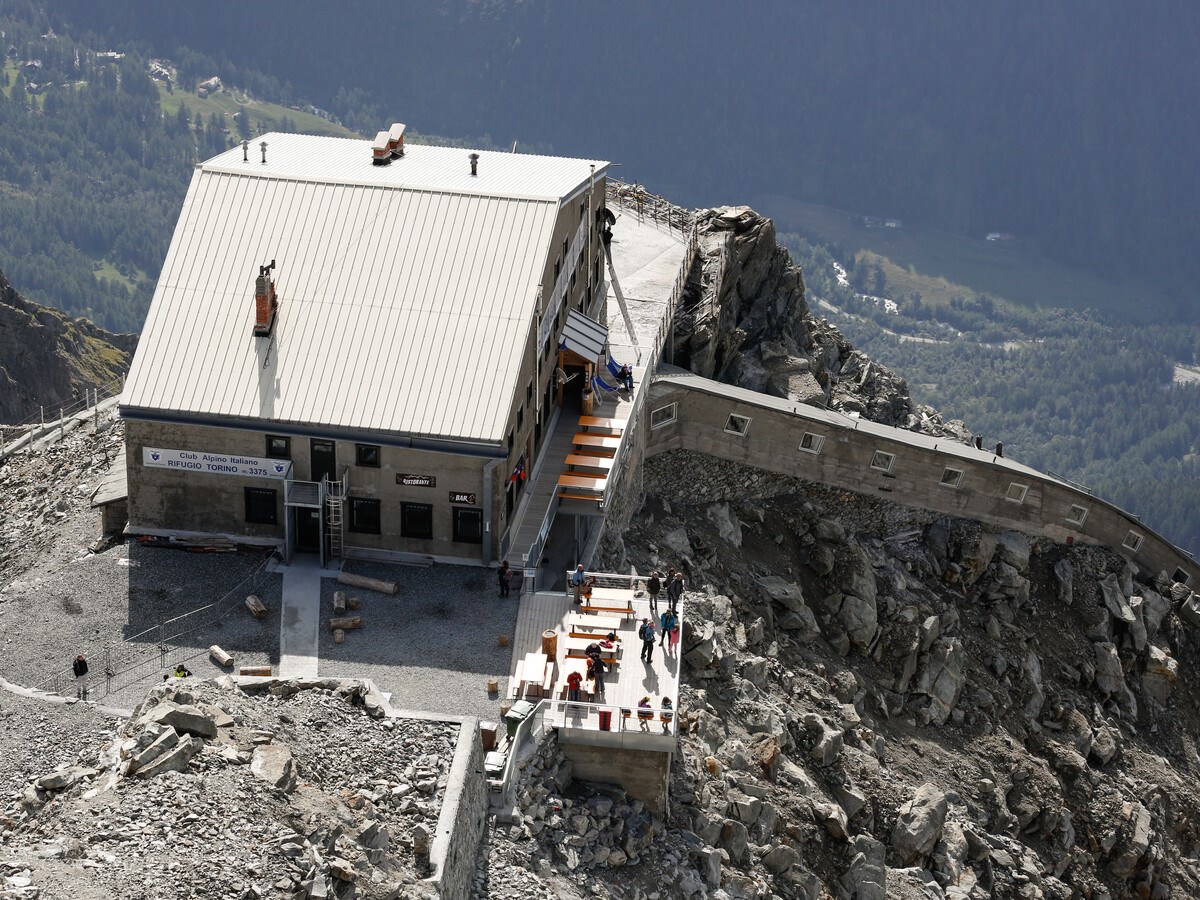 Refuge Torino : dormir à plus de 3 000 mètres d'altitude