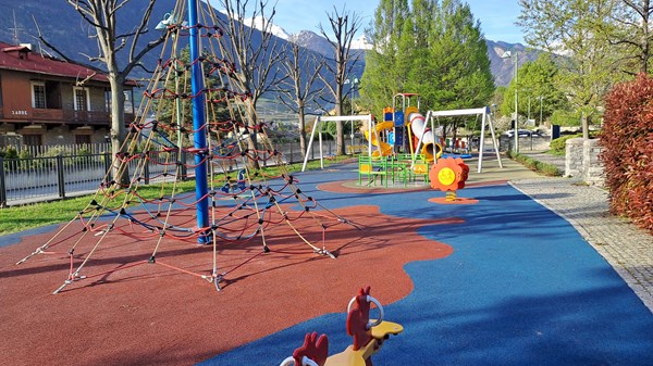 Parco giochi in Loc. Cré