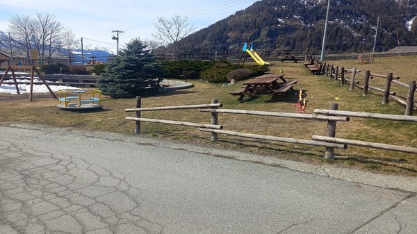 Parco giochi a Lignan