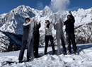 Al cospetto di sua Maestà il Monte Bianco