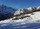 Le tour des alpages en raquettes en présence de Sa Majesté le Mont Blanc