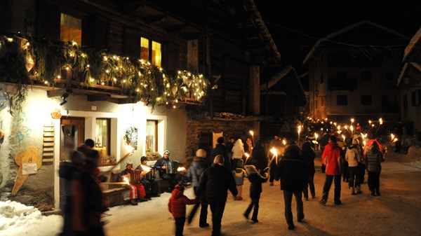 New Year's Eve torchlight procession