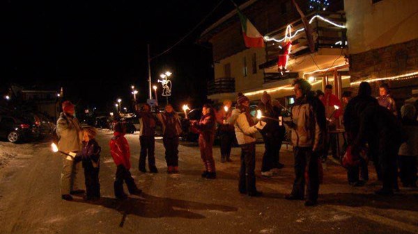 Retraite aux flambeaux de fin d'année