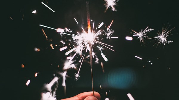 New Year's Eve in the square