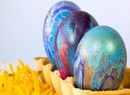 Easter Egg ski contest - children's and adults' ski competition
