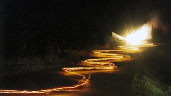 Fackelzug mit den Kindern