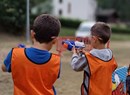 Bang party con le pistole Nerf