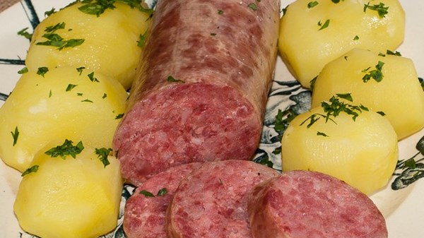 Bohnenessen im Rione Vernae