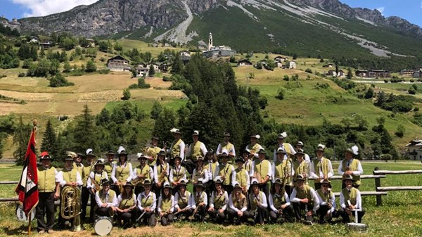 Concert de la fanfare "Musikkapelle La Lira" avec Dario Prola