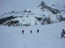 A full day snowshoe hike : to the Sanctuary of Calvalité