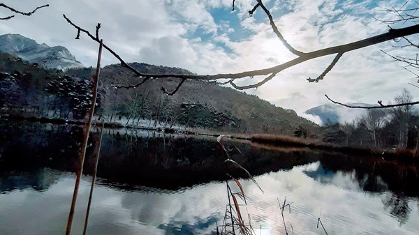 Colori alla Riserva naturale del Lago di Villa