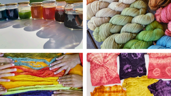 Workshop di tintura naturale per bambini