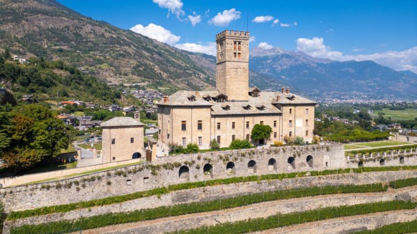 Notturno inedito al Castello di Sarre 