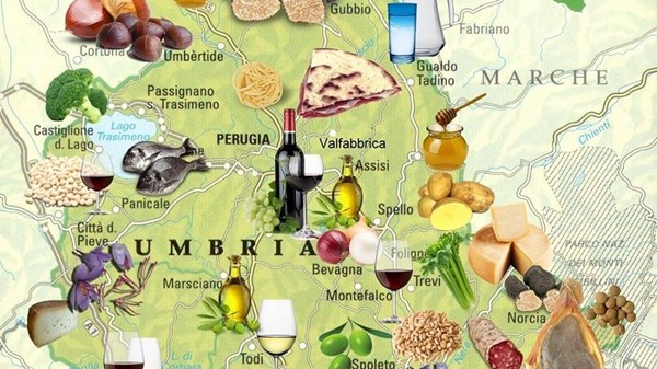 Merenda sinoira tra i sapori dell'Umbria