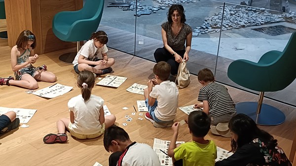 Treasure hunt in the megalithic area 