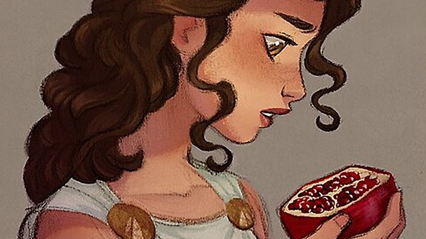 Seasonal myths. Persephone's pomegranate. Workshop for children 