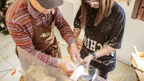 Workshop di tornitura con Sergio Ferrol