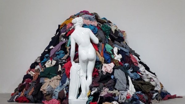 Esposizione della Venere degli Stracci di Michelangelo Pistoletto