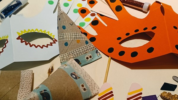 Piccole scoperte di Carnevale: La mia maschera di carnevale - Laboratorio esperienziale