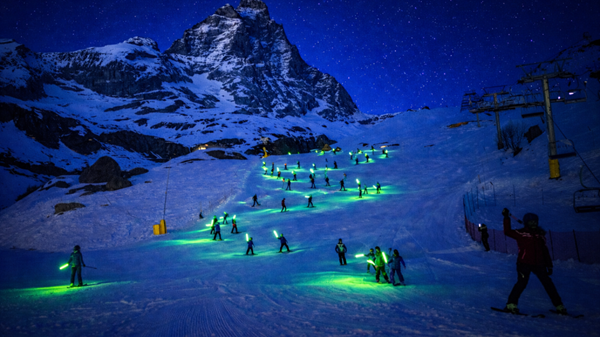 Cervino For Life una fiaccolata per la vita