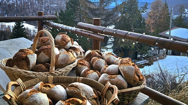 Laboratorio di panificazione a Chamois: il pane nero di segale