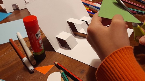 Paysages de printemps pop-up