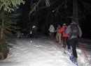 Escursione notturna con le ciaspole alla scoperta del Monte Bianco